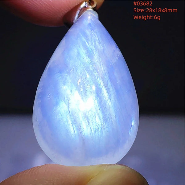 Blue Light Moonstone Pendant-ToShay.org