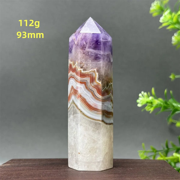 Purple Amethyst Wand-ToShay.org