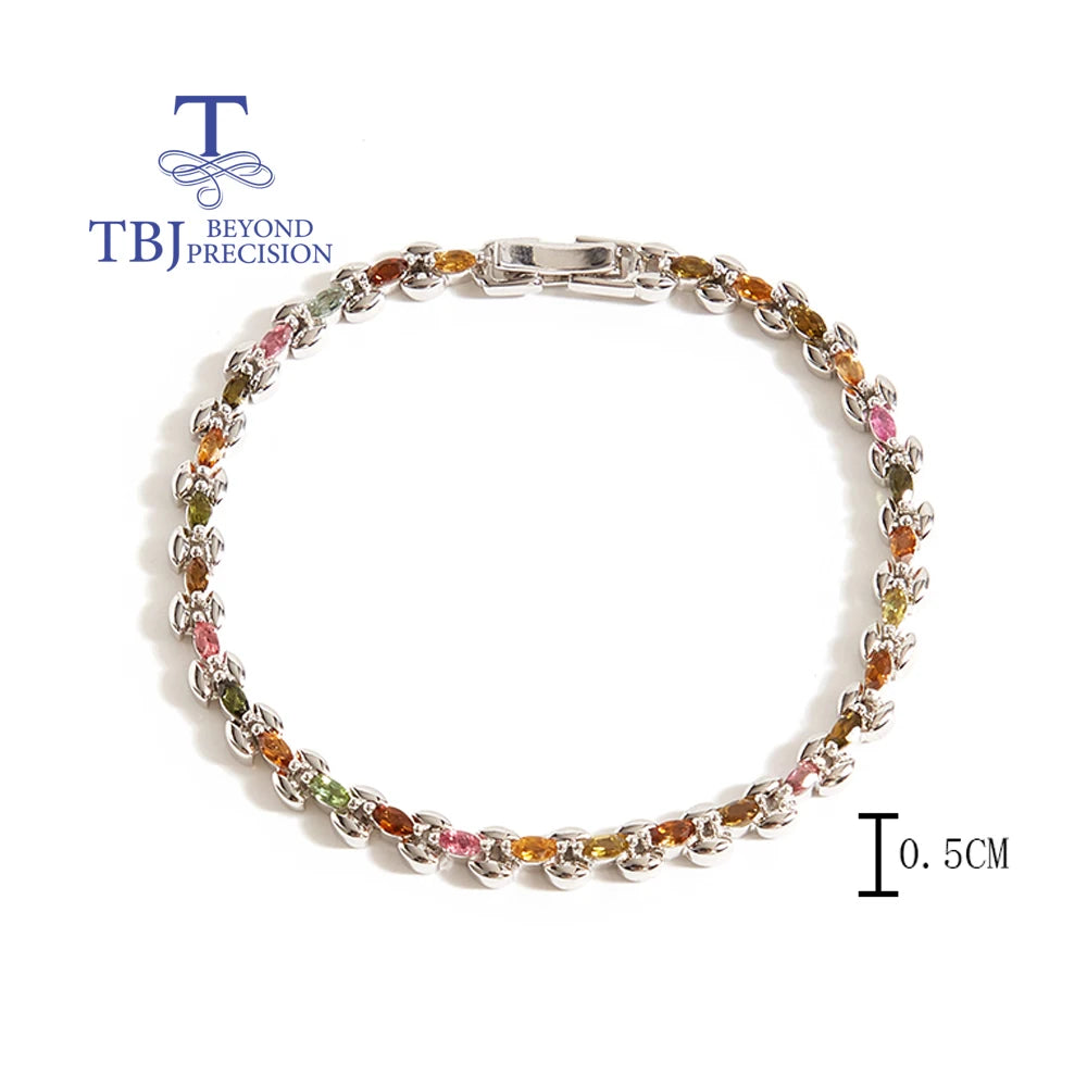 Mixed Tourmaline Bracelet-ToShay.org