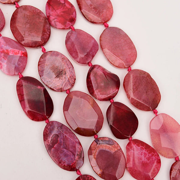 Red Rose Agate Beads-ToShay.org