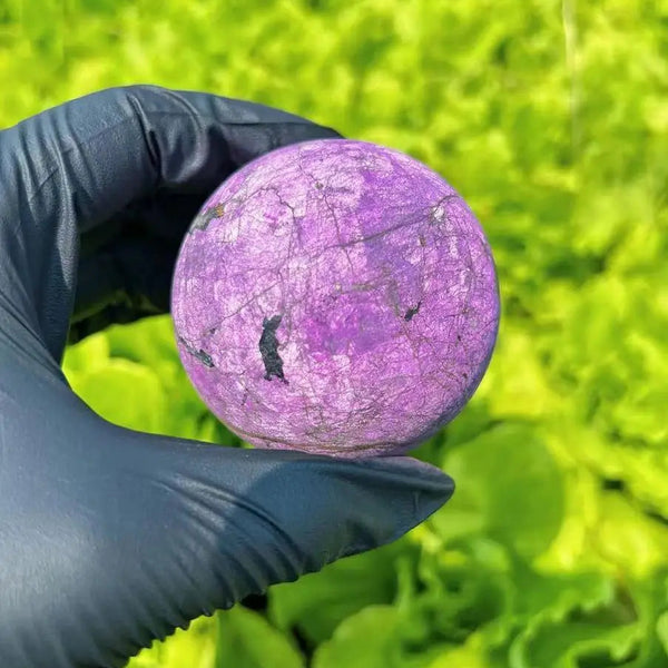 Purpurite Quartz Ball-ToShay.org
