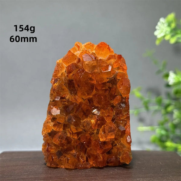 Orange Citrine Cave Cluster-ToShay.org
