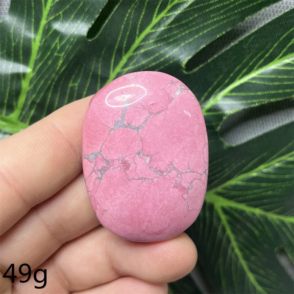 Pink Peach Jade Palm Stone-ToShay.org
