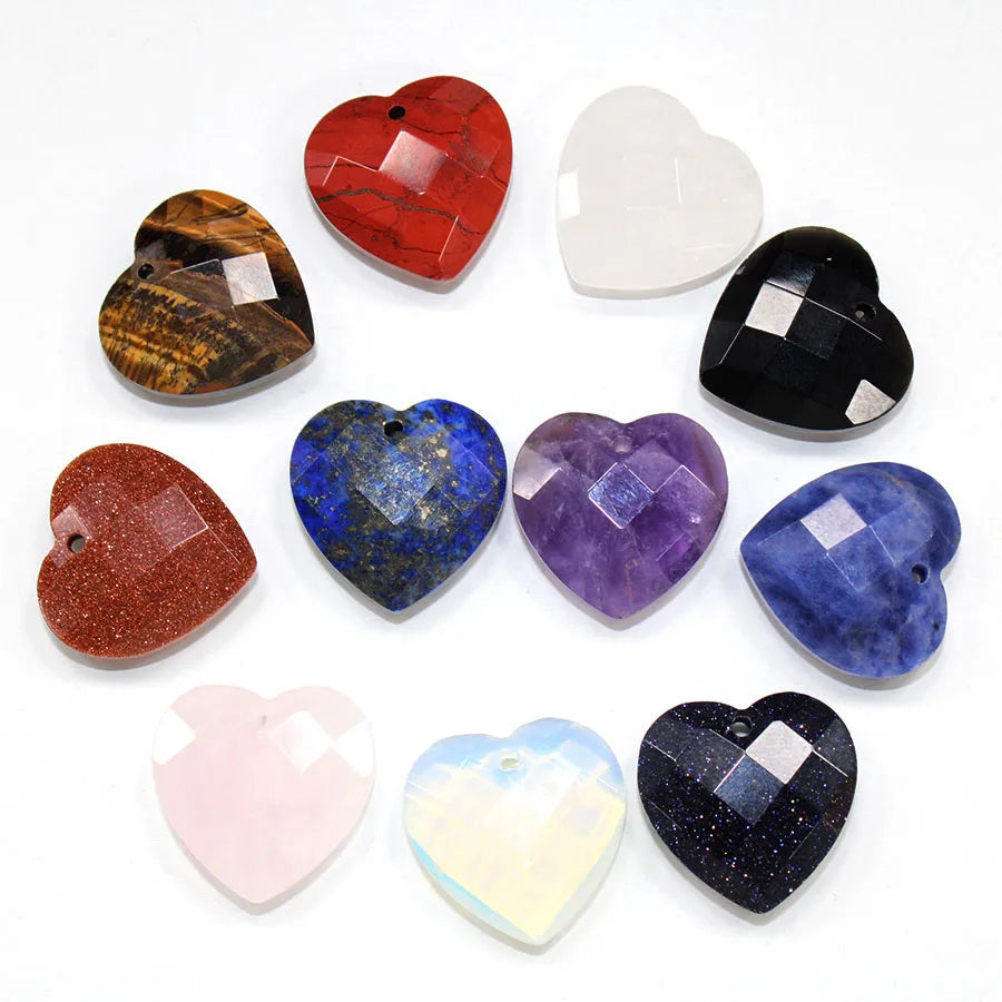 Mixed Crystal Quartz Hearts-ToShay.org