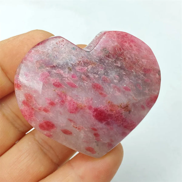 Pink Rose Stone Heart-ToShay.org