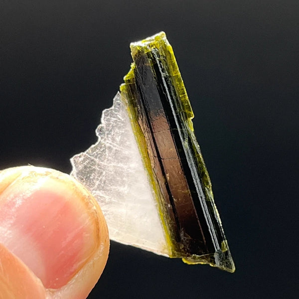 Green Tourmaline Crystal-ToShay.org