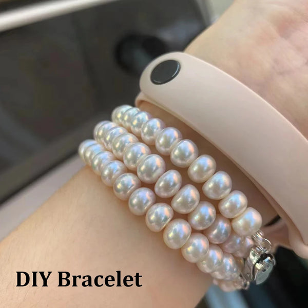 White Freshwater Pearl Beads-ToShay.org