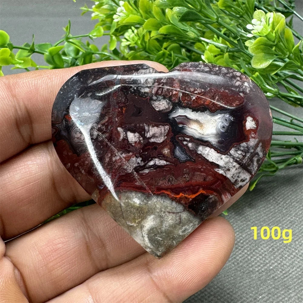 Red Agate Heart-ToShay.org