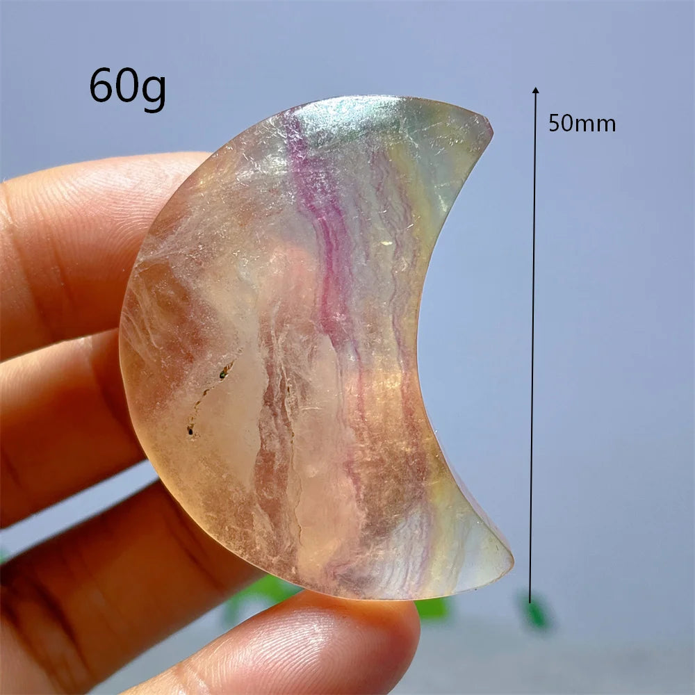 Mixed Fluorite Moon-ToShay.org