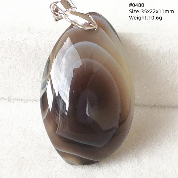 Black Red Agate Pendant-ToShay.org