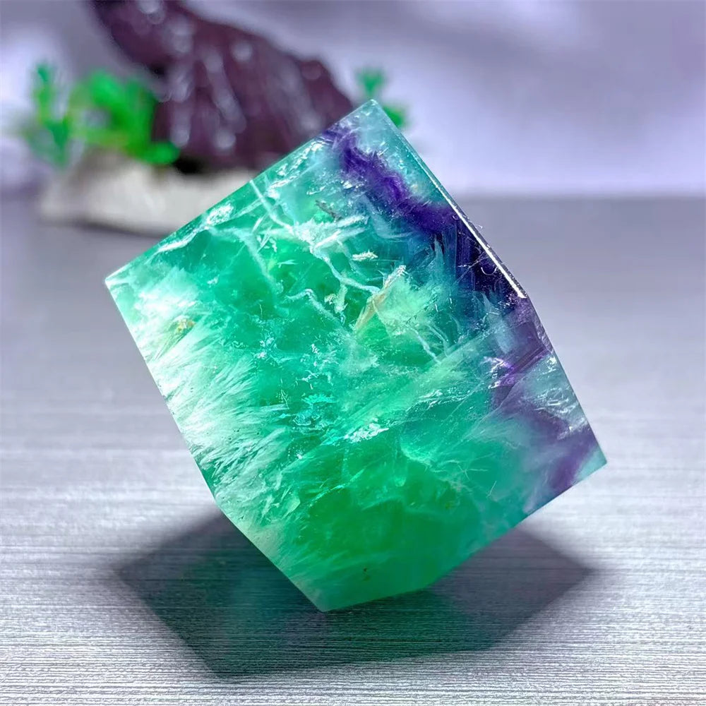 Rainbow Fluorite Diamonds-ToShay.org