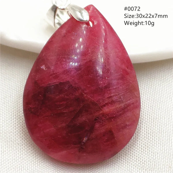 Red Rhodonite Pendant-ToShay.org