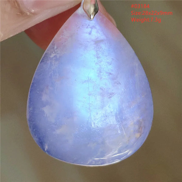 Blue Light Moonstone Pendant-ToShay.org