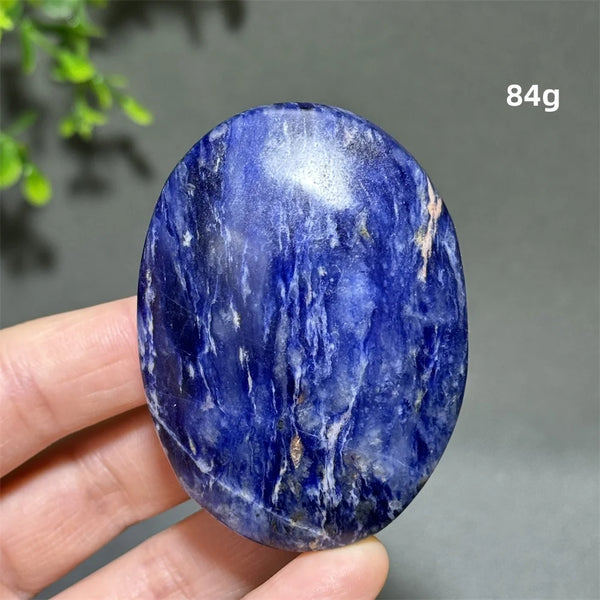 Blue Sodalite Palm Stone-ToShay.org