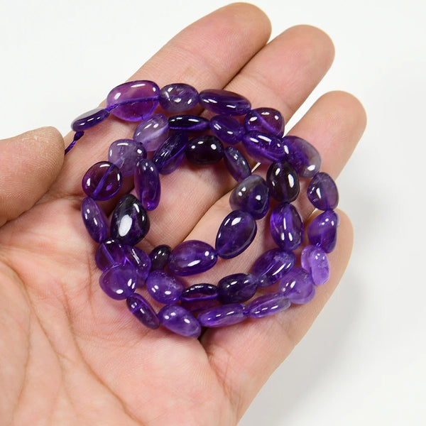 Purple Amethyst Nugget Beads-ToShay.org