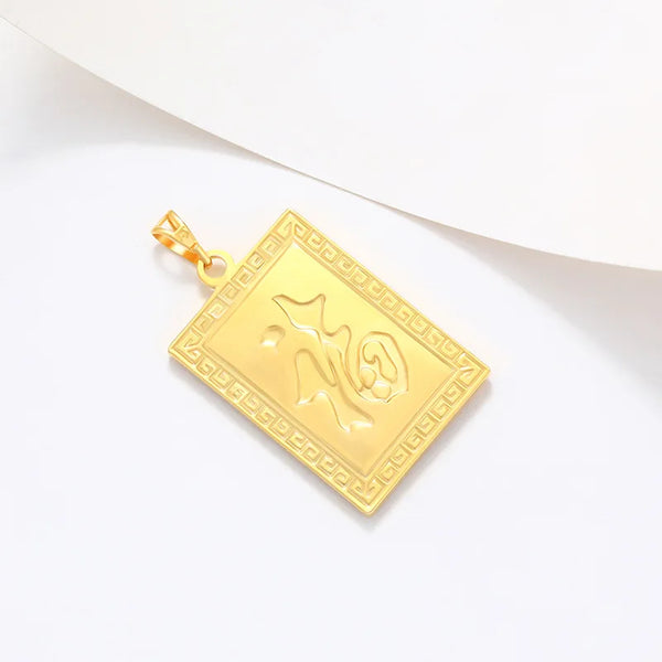 Gold Maitreya Pendant-ToShay.org