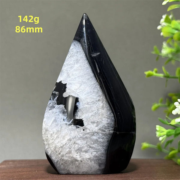 Black Agate Flame-ToShay.org