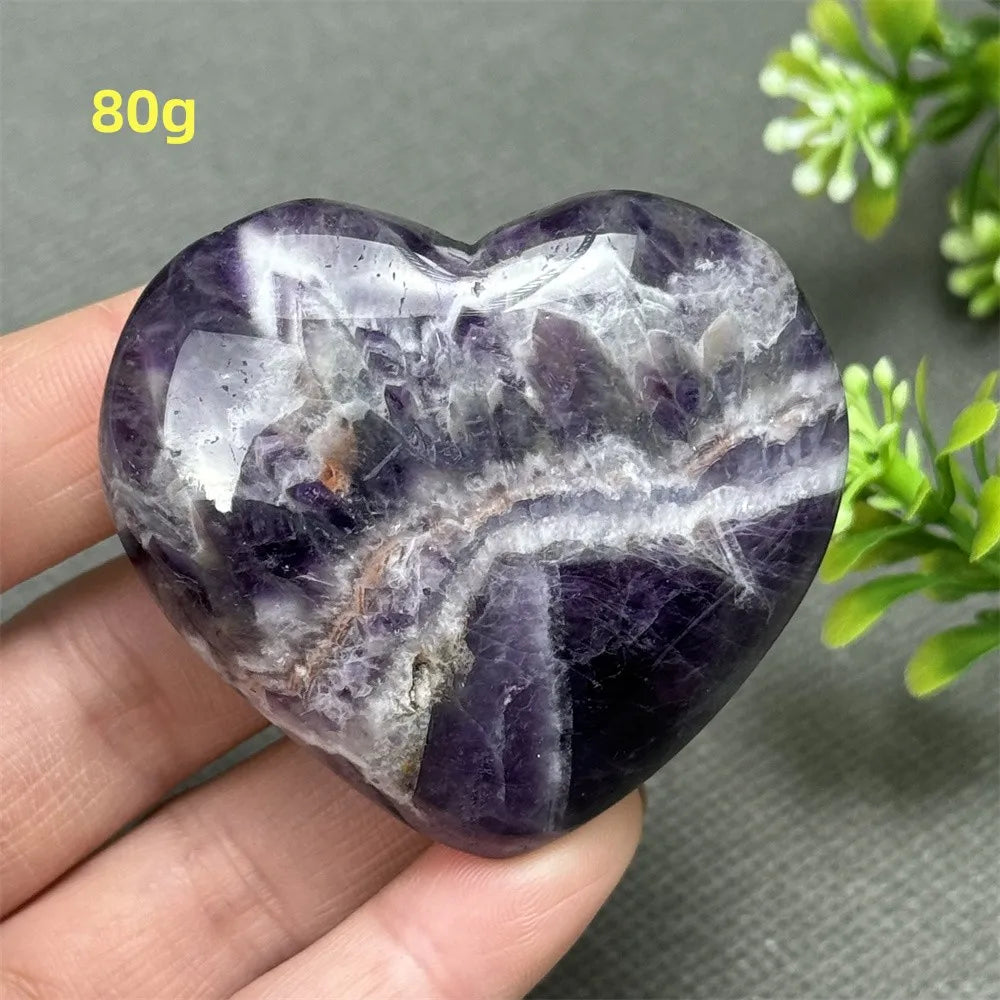 Purple Dream Amethyst Hearts-ToShay.org