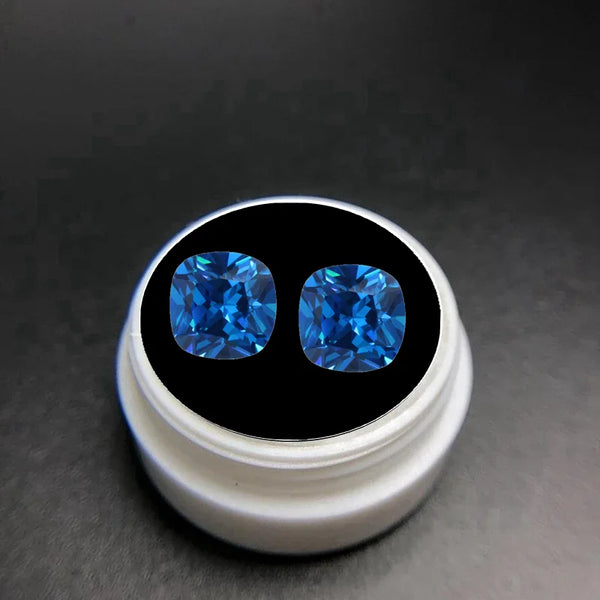 Blue Crystal Cut Sapphire-ToShay.org