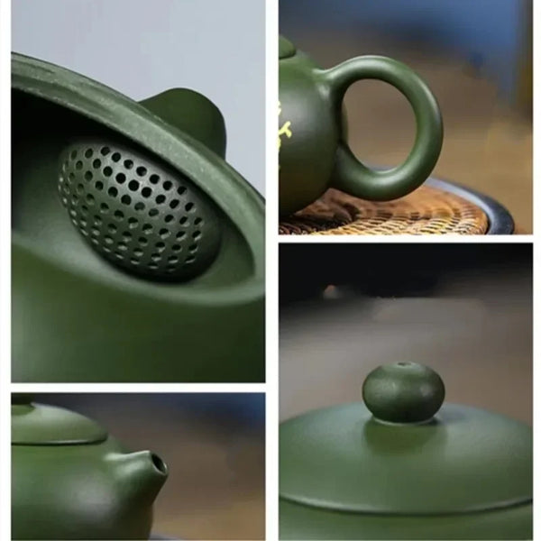 Green Yixing Clay Teapot-ToShay.org