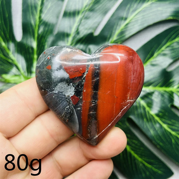 Green Blood Stone Hearts-ToShay.org