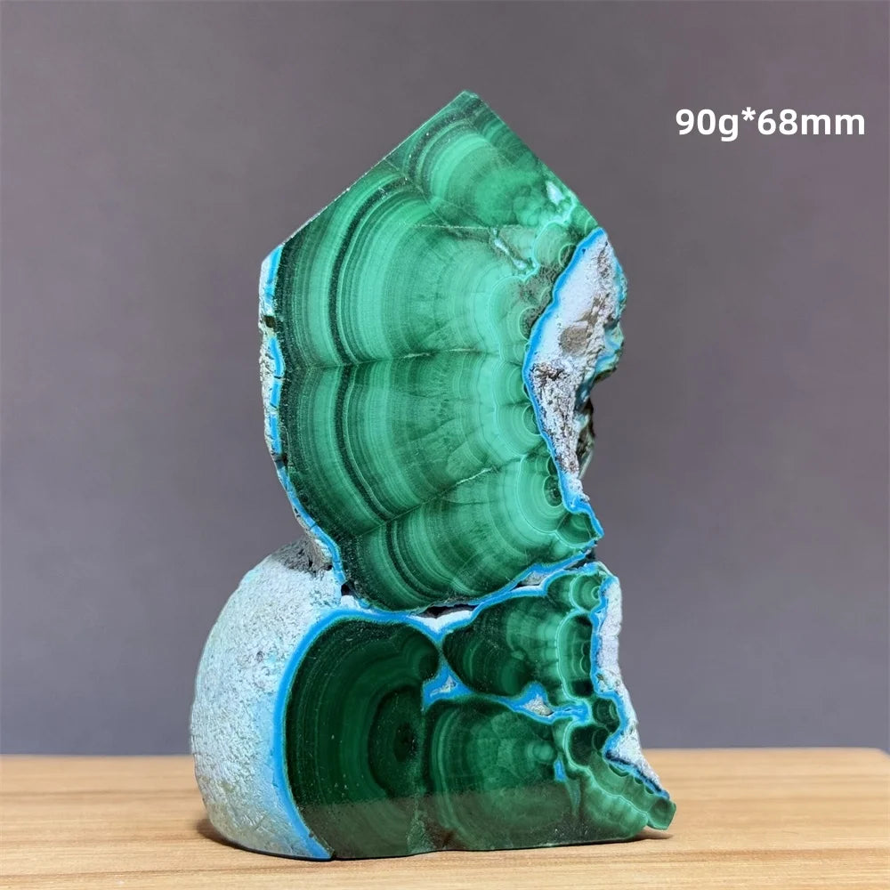 Blue Green Chrysocolla Tower-ToShay.org