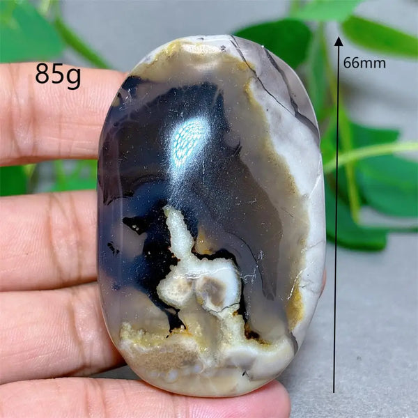 Fire Agate Palm Stone-ToShay.org