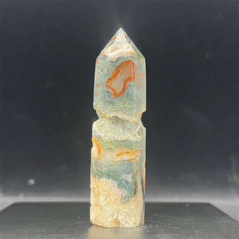 Red Moss Agate Point-ToShay.org