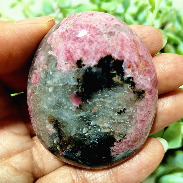 Pink Rose Snowflake Stone-ToShay.org