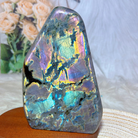 Blue Purple Labradorite Stone-ToShay.org