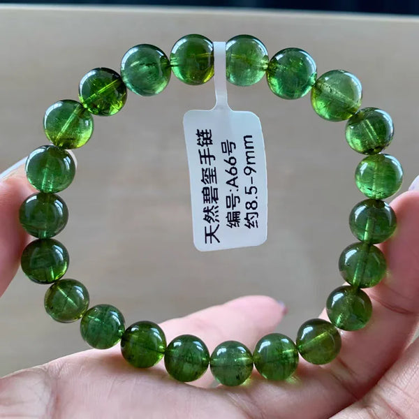 Green Tourmaline Bracelet-ToShay.org