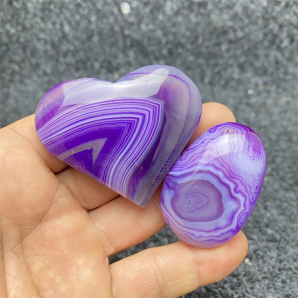Purple Black Amethyst Agate-ToShay.org