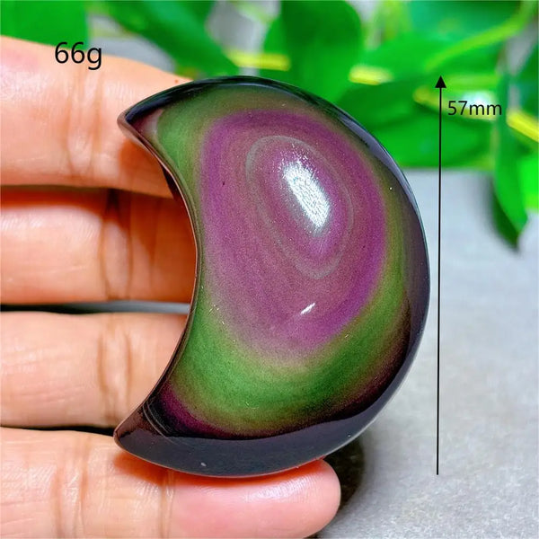 Rainbow Obsidian Moon-ToShay.org