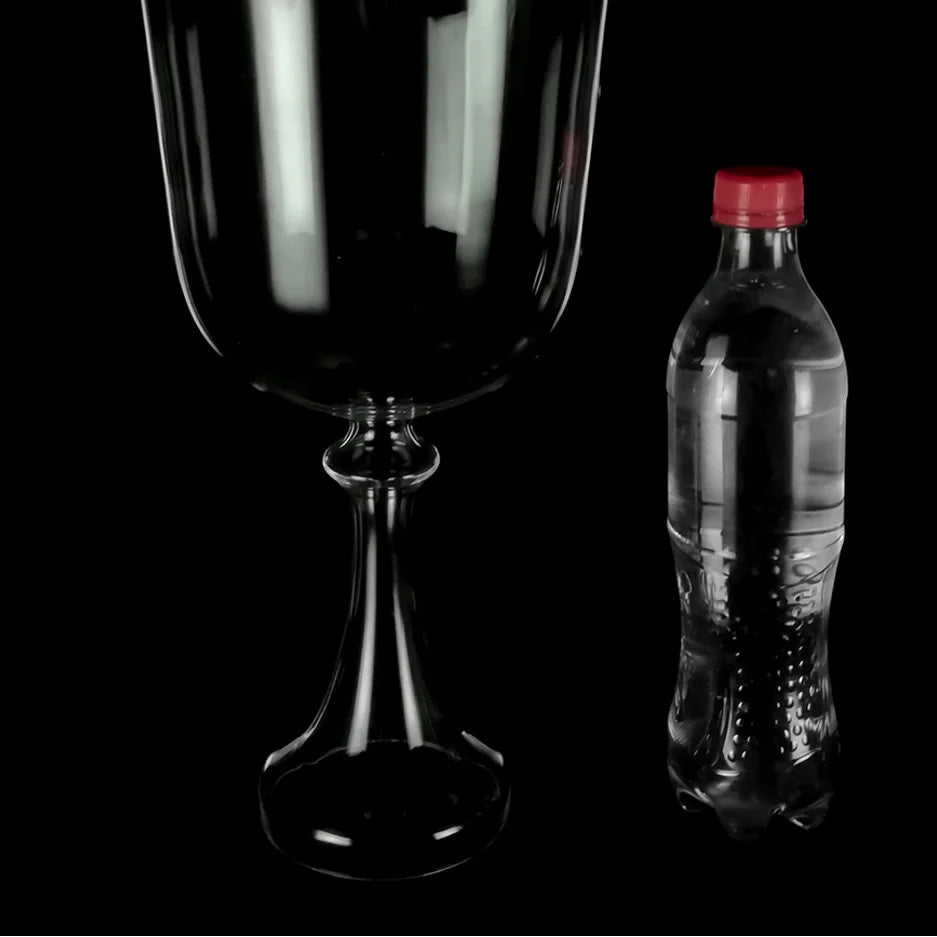 Clear Crystal Singing Chalice-ToShay.org