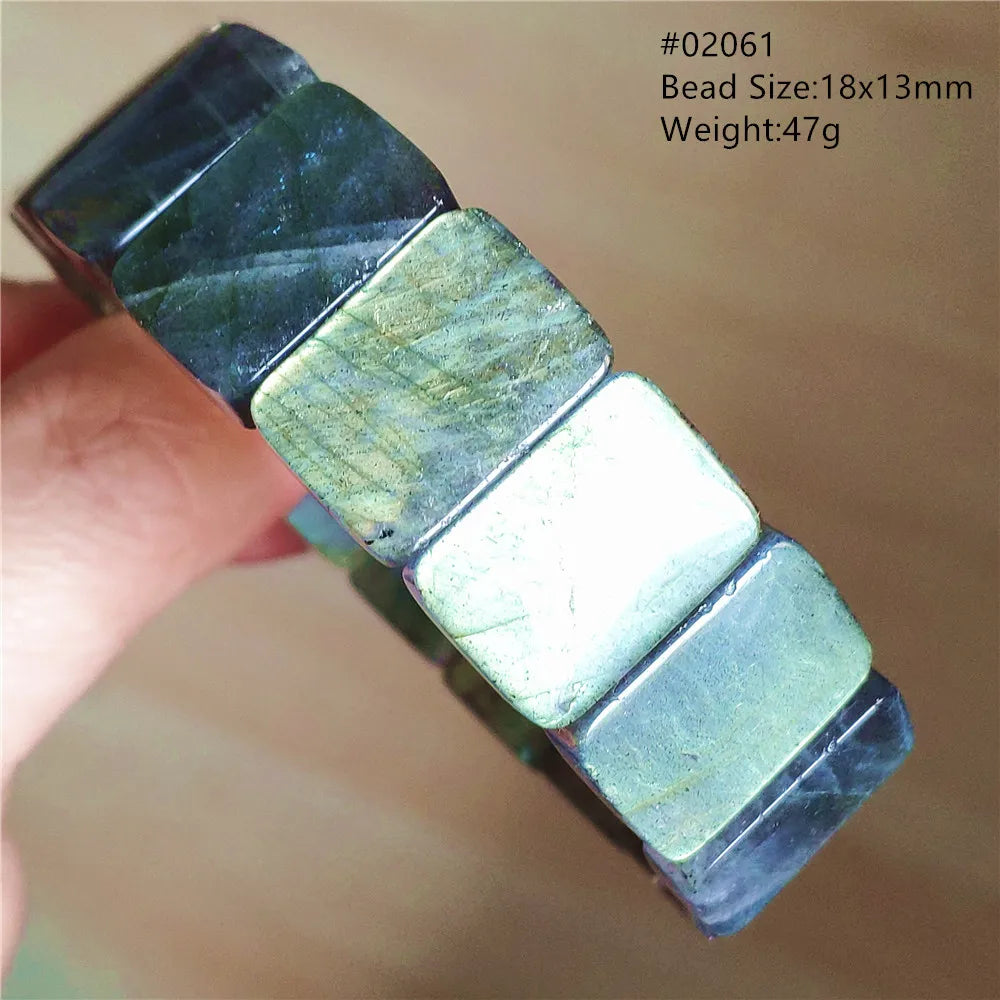 Blue Light Labradorite Bracelet-ToShay.org
