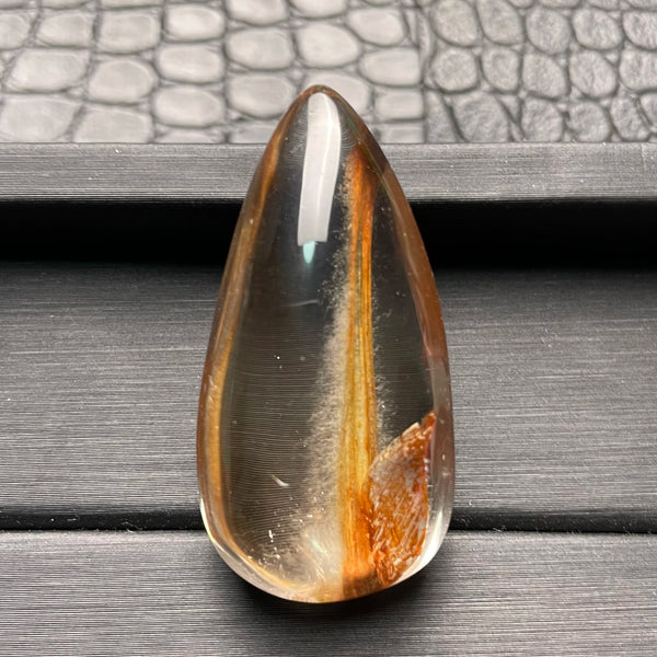 Green Phantom Crystal Pendant-ToShay.org