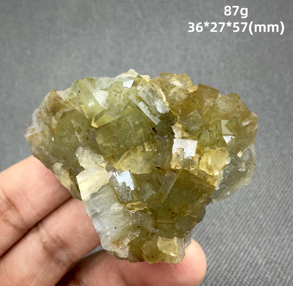 Yellow Fluorite Cluster-ToShay.org