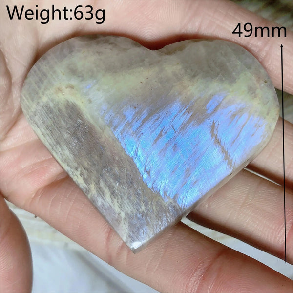 Blue Rainbow Moonstone Hearts-ToShay.org