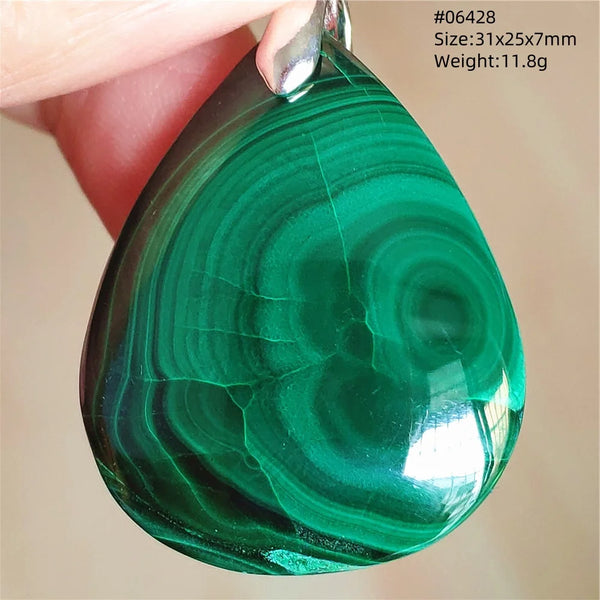 Green Malachite Pendant-ToShay.org