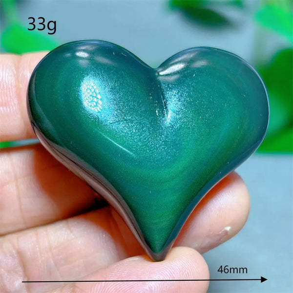 Rainbow Obsidian Heart-ToShay.org