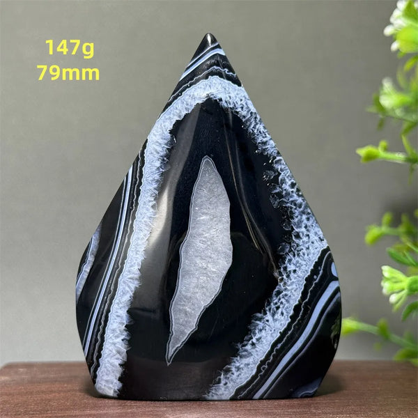 Black Agate Flame-ToShay.org
