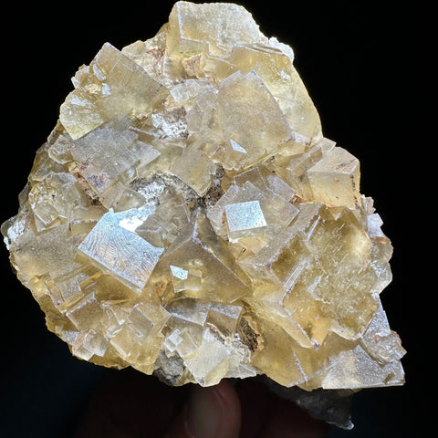 Yellow Fluorite Crystal Mineral-ToShay.org