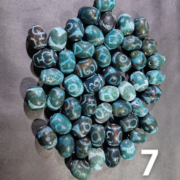 Tibetan Agate Dzi Beads-ToShay.org