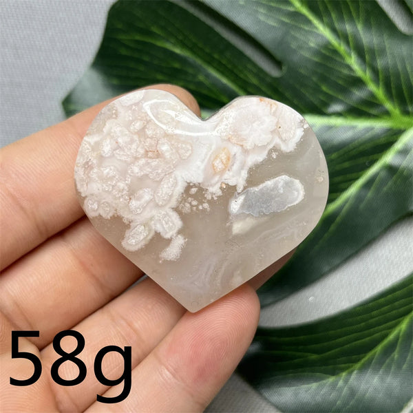 Pink Amethyst Heart-ToShay.org