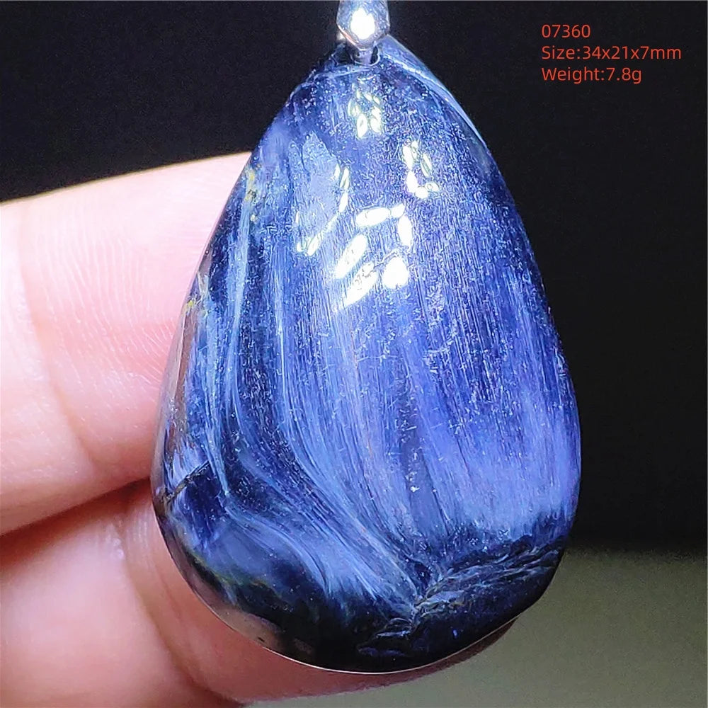 Blue Pietersite Pendant-ToShay.org