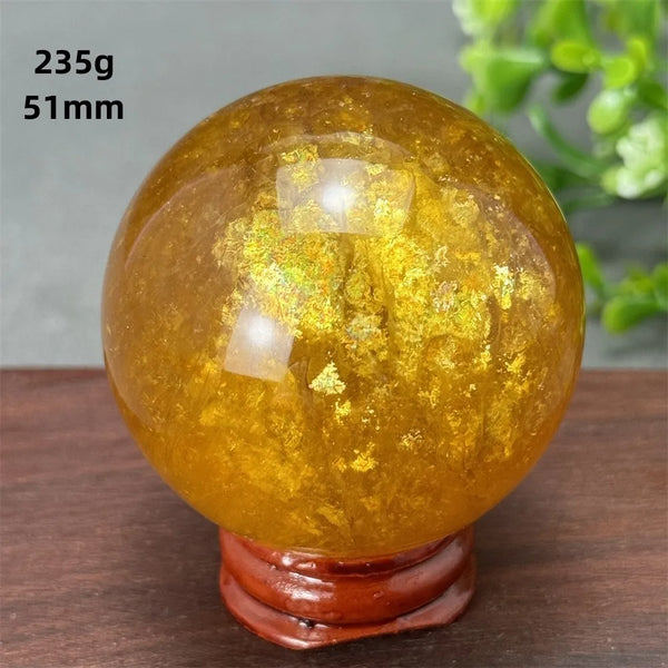 Gold Lepidolite Ball-ToShay.org