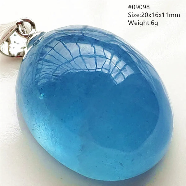 Blue Aquamarine Pendant-ToShay.org
