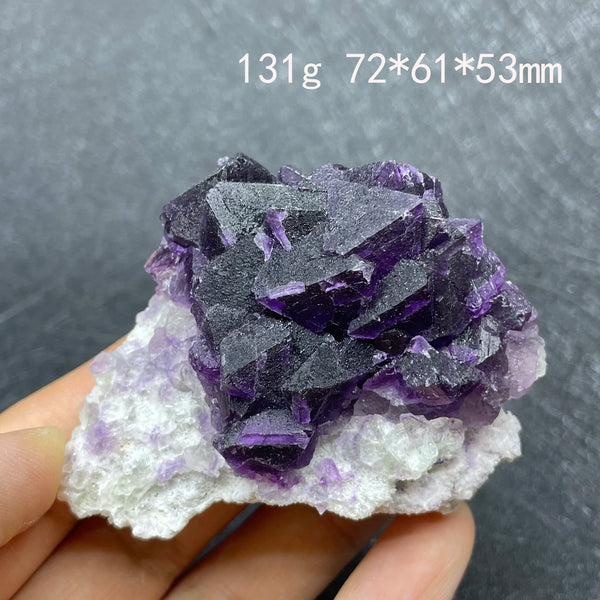 Purple Fluorite Crystal-ToShay.org