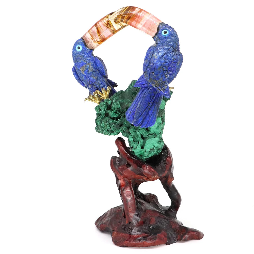Lapis Lazuli Malachite Toucan-ToShay.org