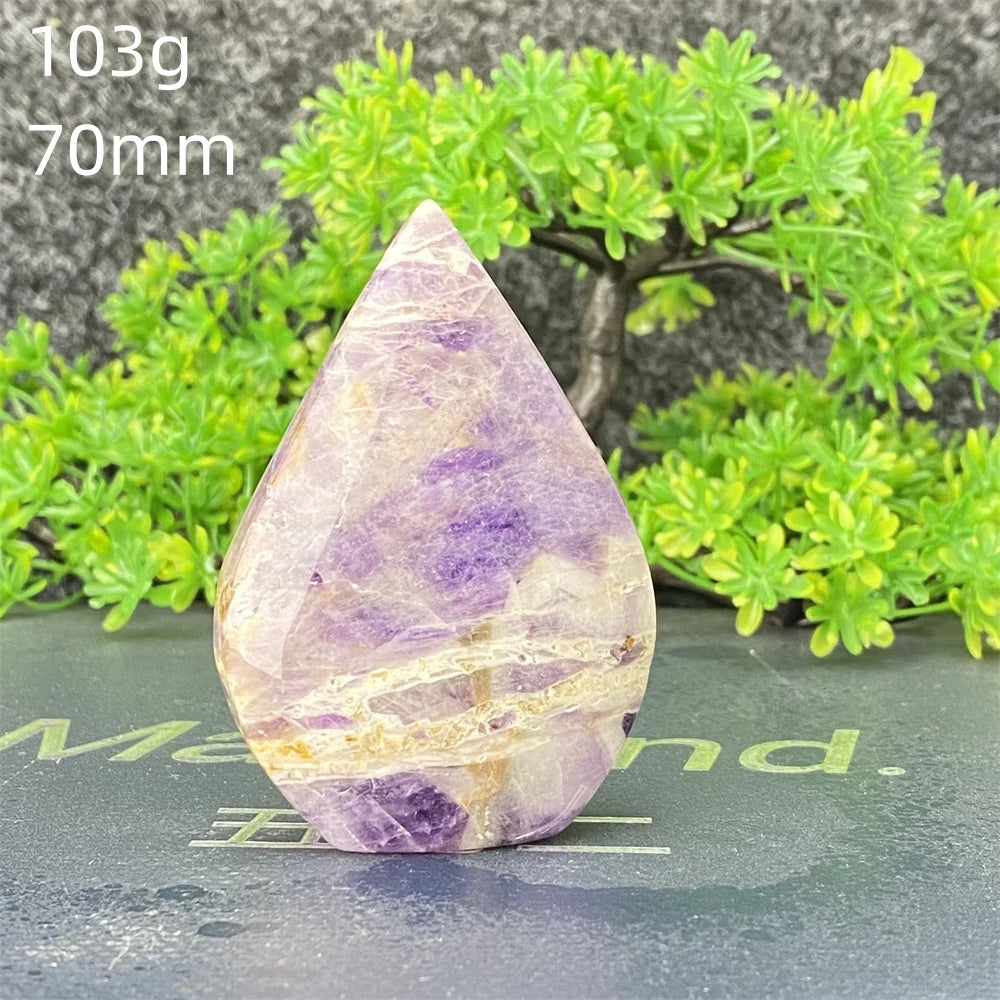 Purple Amethyst Crystal Torch-ToShay.org